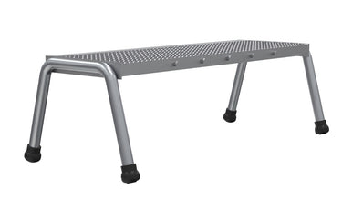 ALUMINUM STEP STAND - 1 STEP WIDE WELDED - Model SSA-1W